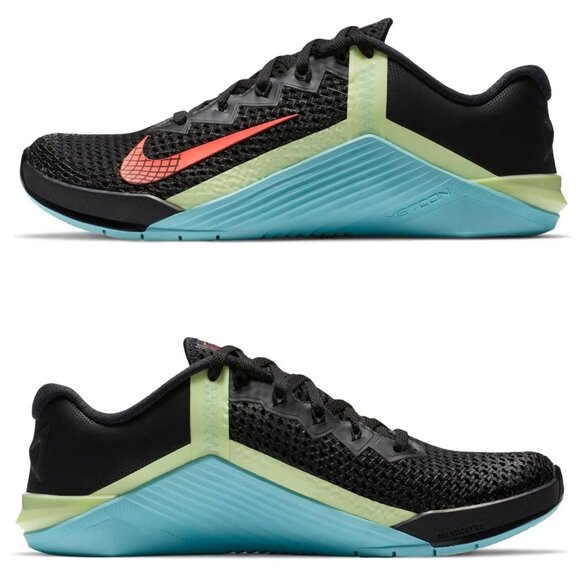 Nike Metcon 6 Workout Sport Fitness Gym Cross Trainer Crimson/Glacier Ice AT3160 - Picture 16 of 16